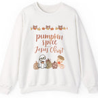 Pumpkin Spice and Jesus Christ Crewneck