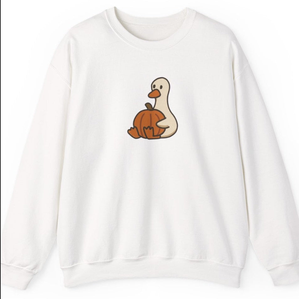 Duck on a crewneck