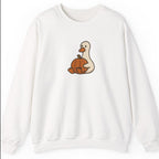 Duck on a crewneck