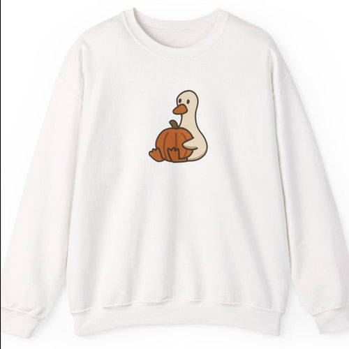 Duck on a crewneck