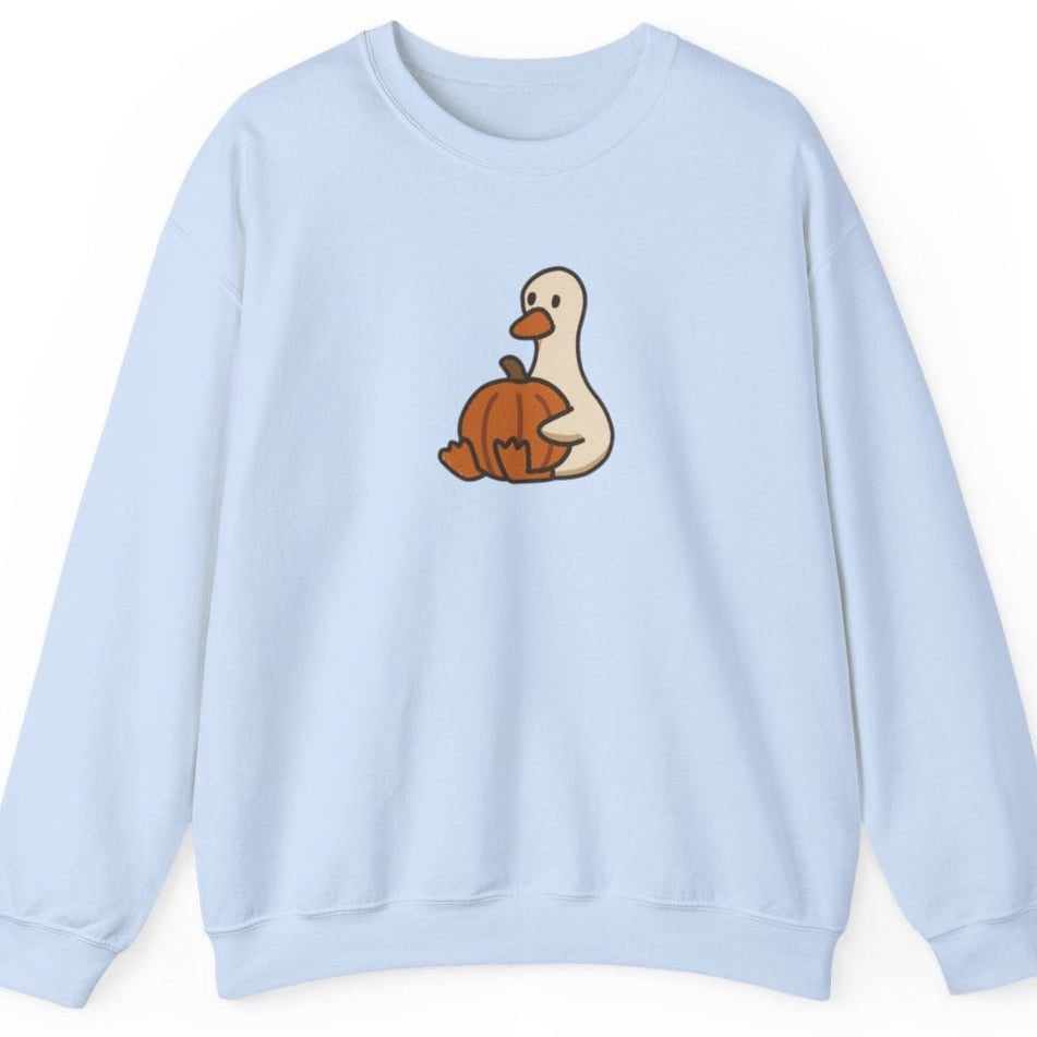 Duck on a crewneck