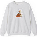 Duck on a crewneck