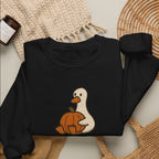 Duck on a crewneck