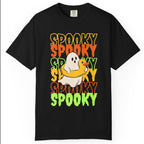 Spooky ghost with duck