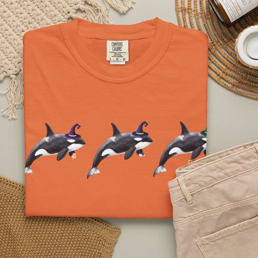 Halloween whales