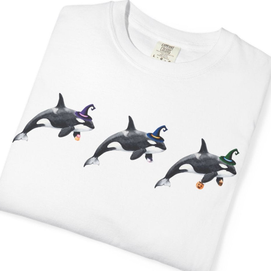 Halloween whales